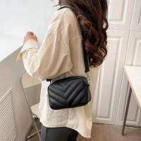 Bolso cruzado con correa ancha para el hombro, bolso de mujer de un solo hombro a la moda, costura conveniente para dar cambio y bolsa de dinero - details 1