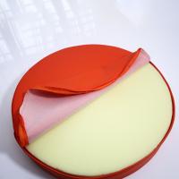 Cojín redondo de cuero de estilo japonés Simple, cojín suave lavable para suelo, cojín tapizado impermeable para meditación, sala de estar - details 1