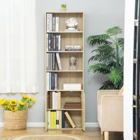 Estantería de Libros con 4 Compartimentos Abiertos Blanco 80 kg de Carga Tamaño 59x29x180 cm - details 15