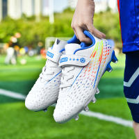 Zapatos de fútbol AG FG para niños, botas de fútbol de entrenamiento profesional, zapatillas de fútbol para niños, zapatillas de fútbol de césped para niños - details 19