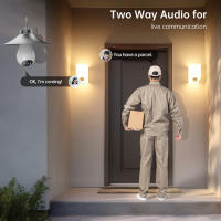 Cámara de Seguridad IP WiFi JOOAN 3MP Monitor de Bebé Seguimiento Automático de Noche - details 5