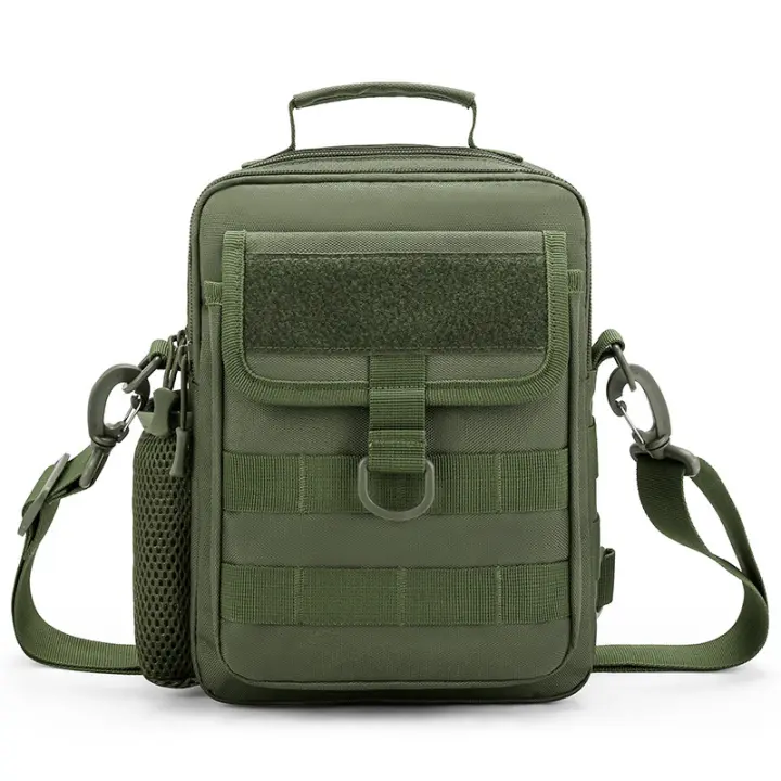 Bolso de hombro táctico militar Molle, bolsa impermeable para exteriores, ejército, Camping, viajes, senderismo, caza, pesca - 1