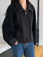 Suéter De Mujer, suéteres De invierno para Mujer, cárdigan Traf, tejido grande para Mujer, Ropa De abrigo De punto holgada De manga larga, Ropa De Mujer - details 37