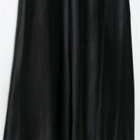 PB & ZA2025summer nuevo vestido de textura satinada con tirantes y falda hasta el suelo sin mangas con dobladillo suelto para mujer - details 4