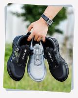 Zapatos de Seguridad Ligeros con Cierre de Gancho y Bucle Zapatillas de Trabajo Transpirables para Hombres Anti-Perforación de Corte Bajo Punta de Acero - details 2
