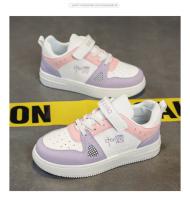 Zapatos de tablero para estudiantes de primaria versión coreana zapatos de marea zapatos casuales para niños adolescentes conveniente Velcro zapatos deportivos para niñas zapatos de monopatín - details 9