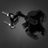Universal Handlebar Mount Phone Carrier Cellphone Device Holder Bracket Stand  For Harley Touring Sportster Dyna Softail V-Rod - details 1
