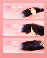 Leten Fox Tail Anal mujeres Butt Plug próstata consolador masajeador juego para adultos Buttplug erótico vibrador juguetes sexuales para mujeres - details 7