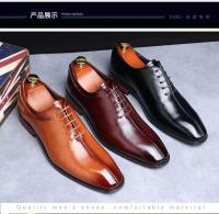 Zapatos derby de cuero formales para hombre, vino hecho a mano, de la más alta calidad, de Italia en China, 2025 - details 4