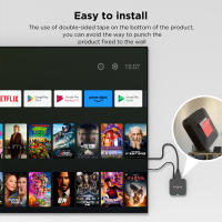 WUDUNG W01 Mini Android 10 Allwinner H313 Dispositivo de TV inteligente 2,4G Wifi 4K HD Set Top Box reproductor multimedia 2GB 16GB - details 4