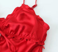 TRAFZA-vestido largo con escote en V para Mujer, prenda sin mangas con cremallera ajustada, pliegues, versátil, verano, 2024 - details 10