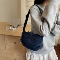 Bolso de mano de tendencia, bolso vaquero Retro, bolso para axila Y2K, bolso de hombro para chica picante, bolso cruzado, bolso vaquero lavado para niñas - details 19