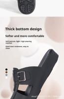 Sandalias de Cuero para Hombres GUYISA Suelas Gruesas, Antideslizantes, Acogedoras para Interiores y Exteriores - details 10