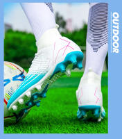 Botas de fútbol para hombre, zapatos de fútbol profesionales FG/TF, botines de tobillo alto para niños pequeños, zapatillas de fútbol para césped, zapatos de entrenamiento de fútbol sala - details 20