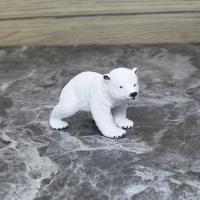 Mini figuras de acción en miniatura de animales Arctic Antarctic, pingüinos, oso Polar, búho nevado, delfín, lobo, modelo de estatuilla, juguete de decoración - details 7