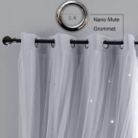 Cortinas de dormitorio opacas aislantes de doble capa con gafas de protección UV, 1 pieza - details 3