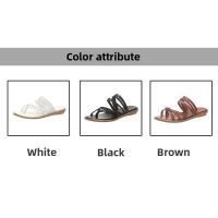 Sandalias de Mujer Verano 2025 Punta Redonda Moderna - Tejido Artesanal con Doble Estilo Playa y Ciudad - Zapatos Deportivo Elegante de Moda para Vacaciones (Estilo Havaianas) - details 3