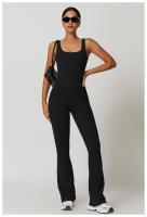 Mono de Yoga ajustado para mujer, Adelgazante y adelgazante, con un traje de Yoga y Fitness integrado ligeramente acampanado - details 20