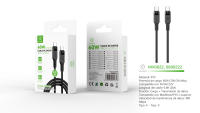 Cable de datos tipo C PD de 60w Cable de carga súper rápida Cable de carga rápida 20V/3A Cable USB C Cable de teléfono 1M/2M/3M - details 6