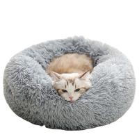 Cesta acogedora y cálida para mascotas, cama de Material de felpa agradable para la piel, para gato o perro pequeño, para dormir - details 0