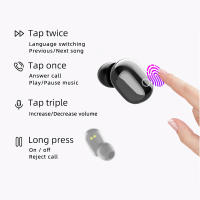 -auriculares inalámbricos E6PRO TWS, cascos con pantalla LED, estéreo, Hifi, graves, micrófono, música deportiva, Control táctil, Bluetooth - details 4