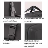 Bolsa de almacenamiento de ropa para edredón de tela Oxford, caja de embalaje de ropa impermeable de gran capacidad, organizador de ropa a prueba de polvo con cremallera - details 1