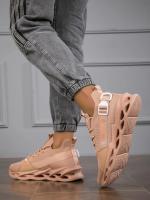 Gran oferta de zapatillas informales moradas a la moda, zapatillas para correr con cuchilla para hombre y mujer, talla grande 48, zapatillas deportivas ligeras y transpirables, zapatillas deportivas de malla para hombre - details 39