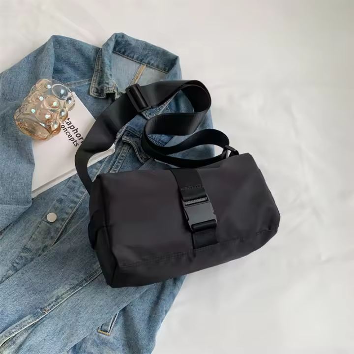 Bolso informal de tela de Nailon de moda de este año, nuevo estilo de otoño e invierno 2022, elegante - 1
