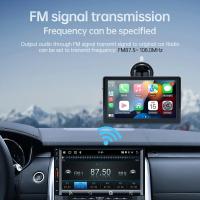 Reproductor de vídeo de radio de coche universal de 7 pulgadas inalámbrico para CarPlay Android Pantalla táctil - details 1