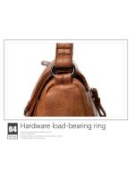 Bolso De Hombro Para Mujer De Cuero Suave Vintage Lujo Bolso De Mano Diseñador Nuevo 2021 Pequeño Crossbody Bolsos De Mujer - details 21