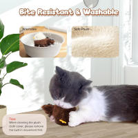 Juguete Inteligente para Gatos Rana de Plegado Interactiva Ejercicio de Caza para Gatos Interior - details 8