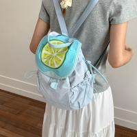 Mochila con cordón para exteriores de Color dopamina, mochila de nailon impermeable para viaje, bolsa para libros, bolso de hombro para senderismo de gran capacidad - details 7