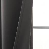 MILVIDAS Full Shading Curtain Super Soundproof Heat Insulation 100% Blackout Curtain Thickened Uv Protection With 8 Rings For Li - details 5