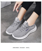 Nueva versión coreana casual, zapatos de suela suave, malla transpirable, zapatos de plataforma para mujer de moda. - details 9