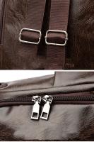 Mochila clásica de cuero sintético suave para mujer, Bolso multiusos a prueba de robo, versión coreana, novedad, envío directo - details 17