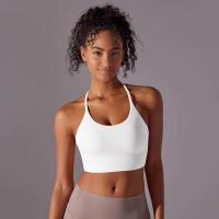 Top de mujer, cuello de chaleco Hai Yuga, decoración triul, deportes con espalda bonita, Top corto a prueba de golpes para - details 2