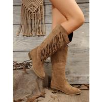Otoño Invierno mujer moda Martin botas tacones bajos botas zapatos - details 4