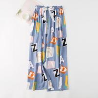 Pijamas de Algodón-Seda para Mujeres Pantalones Corporales Delgados para Embarazadas - details 41