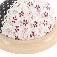 Alfiletero de algodón con estampado Floral, costura artesanal, Porta agujas, alfiler, cojín, suministros de costura para el hogar, almohada de aguja - details 3
