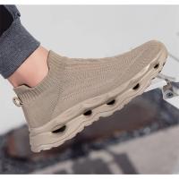 Zapatillas Deportivas de Punto Zapatos Casuales para Hombres con Suela Gruesa - details 18