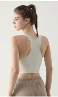 Sujetador de Yoga para mujer, sujetador de gimnasio de alto impacto, almohadilla de realce, chaleco deportivo, ropa interior de Yoga transpirable, chaleco para correr, sujetador deportivo de alta gama - details 3
