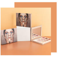 Bsimone Paleta de sombras de ojos mate nacarado de doce colores Paleta de sombras de ojos de color tierra para estudiantes y niñas - details 13