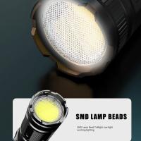 Linterna LED de alta potencia Linterna táctica con zoom de 2000W Resistente al agua - details 29