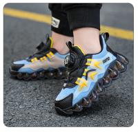 Zapatos Para Correr De Cuero Para Niños, Moda Para Jóvenes, Adolescentes, Zapatillas Informales Para Caminar Para Estudiantes, Zapatillas Transpirables Suaves Para Niños, Deportes Al Aire Libre - details 13