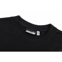2025 Camisas casuales básicas de moda de verano, camisetas holgadas de algodón puro para hombres y nuevas camisas de manga corta para parejas con estampados de logotipos en la parte delantera - details 2