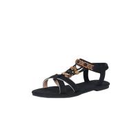 2025 Sandalias de verano para mujer, puntera redonda fondo plano transpirable, zapatos de moda casual, zapatos de moda ligeros y versátiles - details 2
