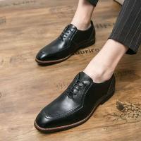 Genuine Chaussures Homme Cuir vestido de oficina zapatos de cuero profesionales para hombres 2024 - details 15