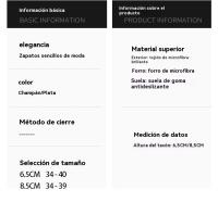 Zapatos de Tacón Alto de Moda Microfibra para Forro, Cuero Sintético para Exterior - details 4