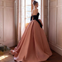 Vestido rosa de noche para graduación, vestido de graduación de cumpleaños, estilo francés de lujo, para banquete de boda, novedad de 2025 - details 1