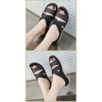 Verano 2025 sandalias dulces atmósfera de moda para mujer comercio exterior zapatillas de plataforma de gran tamaño zapatos de playa - details 6